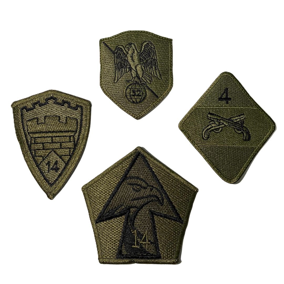 Insignias, Parche militar 